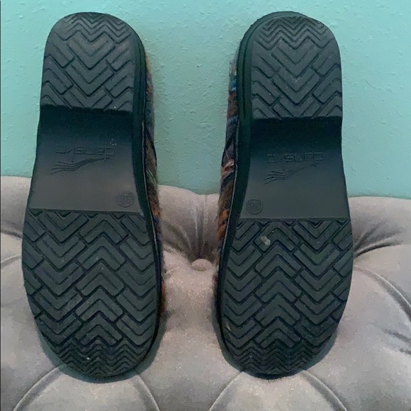 Dansko Clogs with Fabric Design - Picture 5 of 7